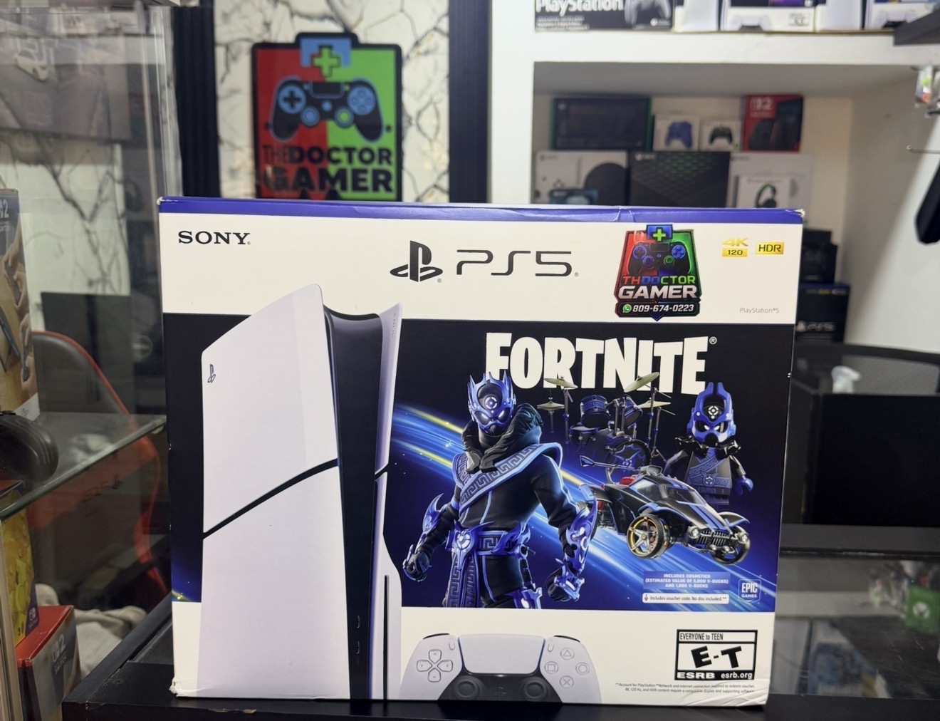 Ps5 slim de disco edición Fornite